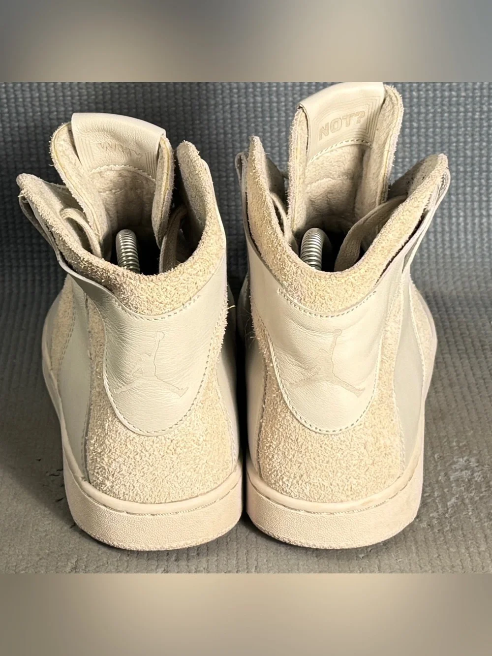 Nike Air Jordan Westbrook 0.2 QS 'Light Bone' 854563-002 Suede‎ Shoes Men Size 8